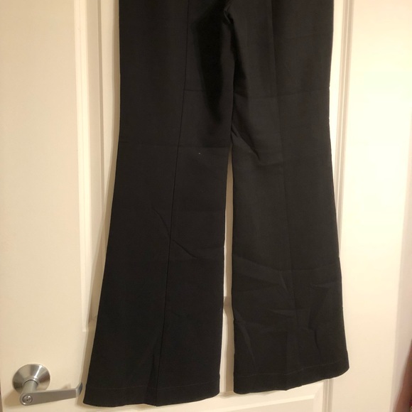 NWT Lafayette 148 black wool trousers size 4 - Picture 3 of 5